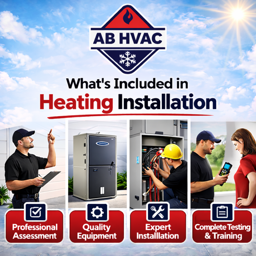 heating install